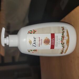 Dove Holiday themed hand soap